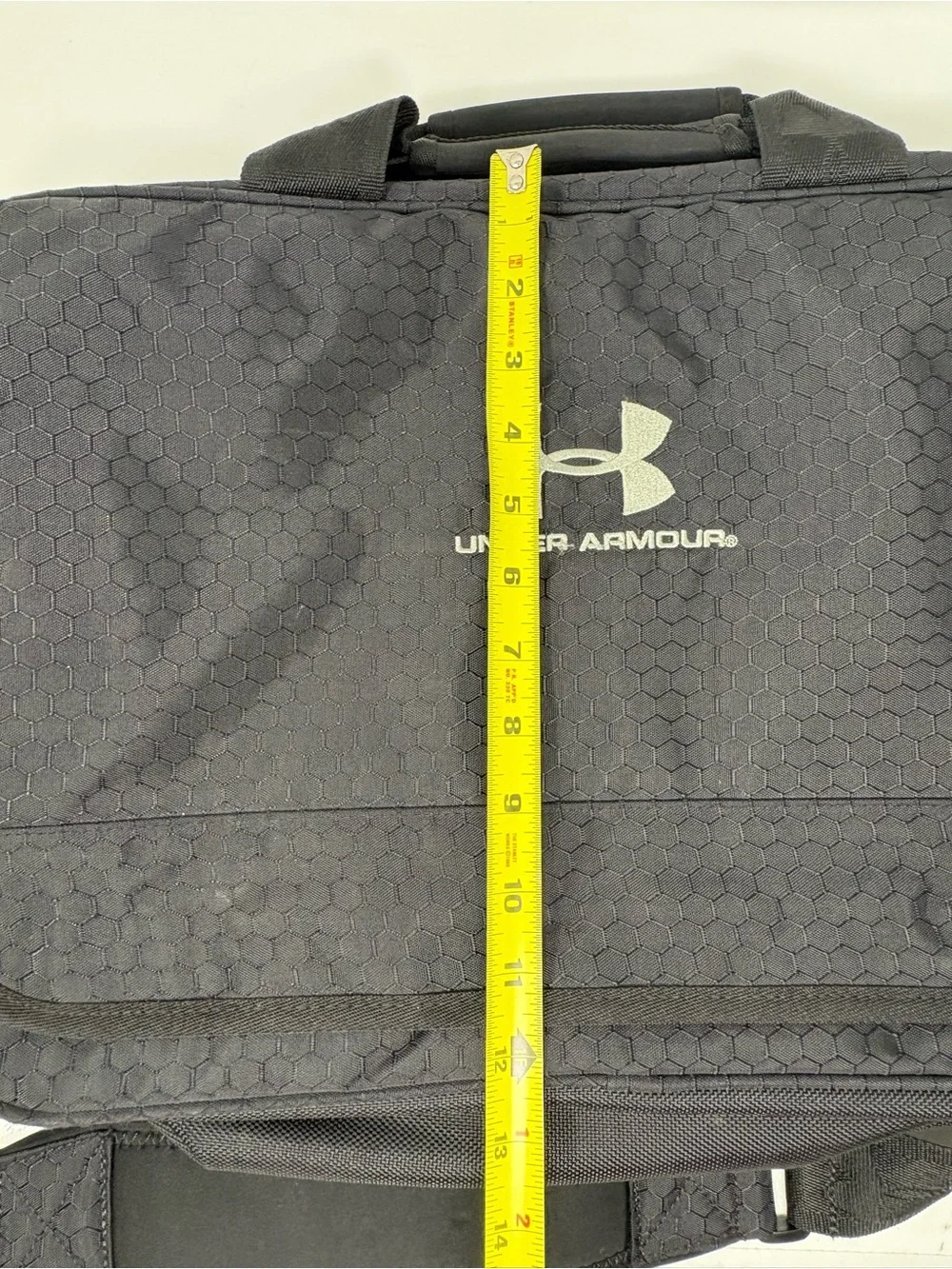 UNDER ARMOUR Performance Coaches Soft Briefcase Messenger Laptop Bag Black